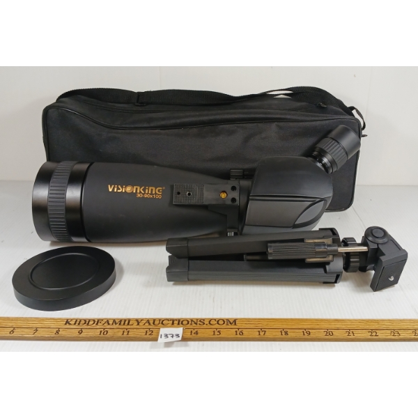 VISIONKING 30-90X100 SPOTTING SCOPE W/ CASE & TRIPOD