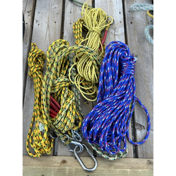 QTY OF ROPE - INCL NYLON