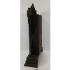 Image 4 : 1907 NEW HAVEN "CAMDEN" 8 DAY OAK SHELF CLOCK