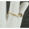 Image 2 : LADIES' GOLD DIAMOND ENGAGEMENT RING