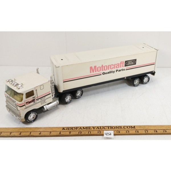 NYLINT PRESSED STEEL MOTOCRAFT FORD TRUCK & HAULER