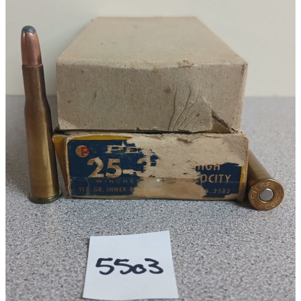 AMMO: 20X PETERS .25-35 WIN - 117GR - SP