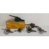 Image 2 : LOT OF 6 - LEAD CANNON MODELS - INCL BRITAINS LTD NAVAL GUN