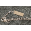 Image 3 : STERLING SILVER & LAB-CREATED AQUAMARINE NECKLACE