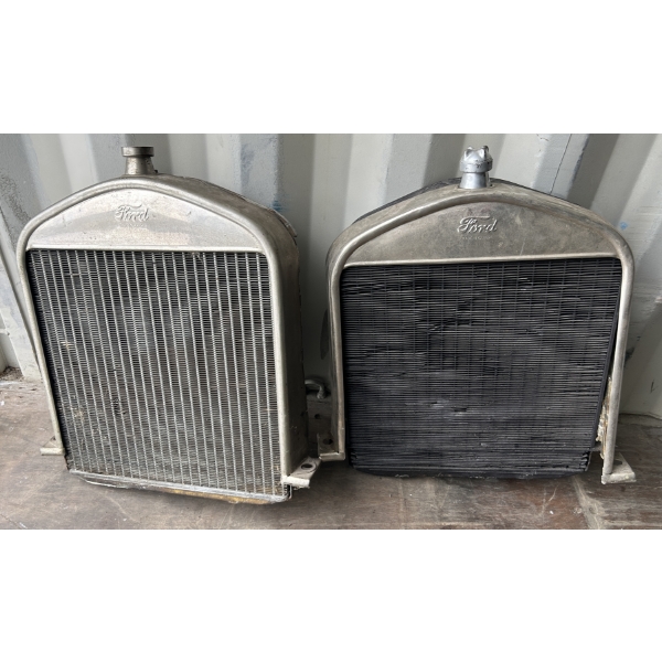 LOT OF 2 - FORD MODEL T RADS