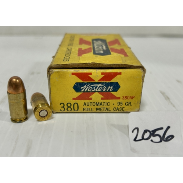 AMMO: APPROX 35X WINCHESTER .380 ACP - 95 GR FMJ