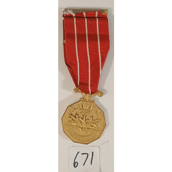 CDN FORCES DECORATION MEDAL - SGT W.B. ROSE