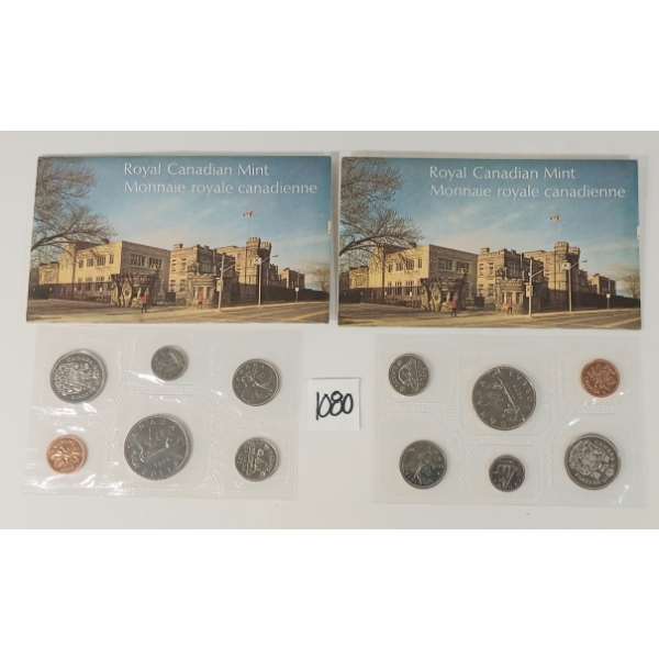 LOT OF 2 - 1975 RCM PROOF SETS