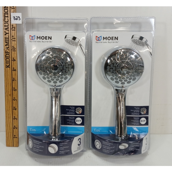 LOT OF 2 - MOEN EOS SHOWER HEADS - NIB