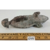 Image 6 : FISH W/ HUMAN FACE FIGURE - SIGNED - STONE