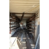 Image 2 : STORAGE CONTAINER - 40 FOOT - INTERIOR RACKING INCLUDED