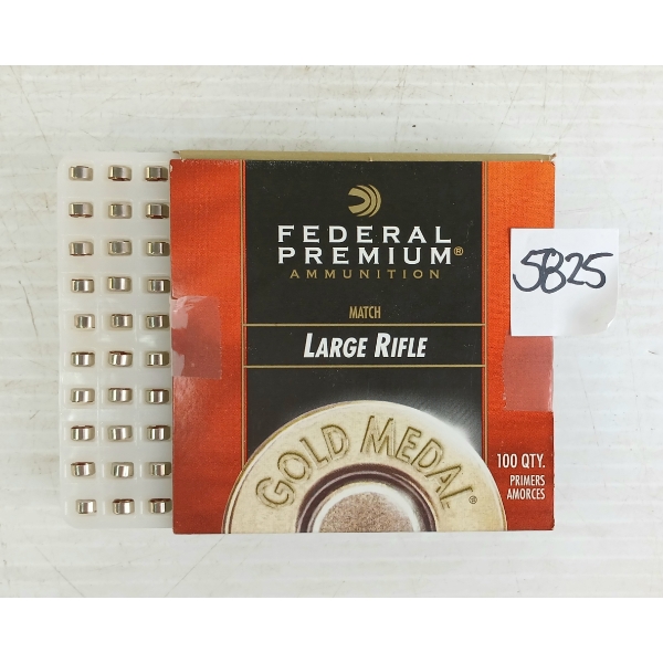 PRIMERS: 100X FEDERAL LR MATCH PRIMERS - NO. GM210M