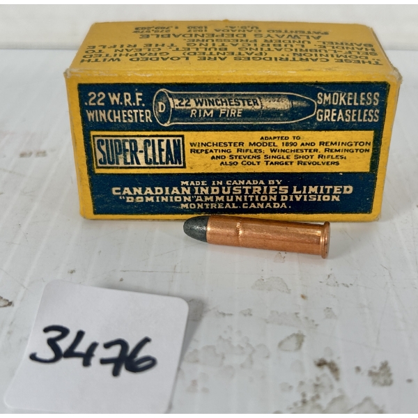 AMMO: 50X CIL .22 WRF 45GR. 