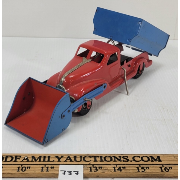PRESSED STEEL FRICTION PLOW / DUMP TRUCK