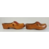 Image 2 : PAIR OF WWII DUTCH WOODEN CLOGS - SOLDIER'S WARTIME SOUVENIR