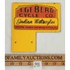 Image 1 : EGEBERG CYCLE CO. INDIAN MOTORCYCLES - SSP DISPLAY TOPPER