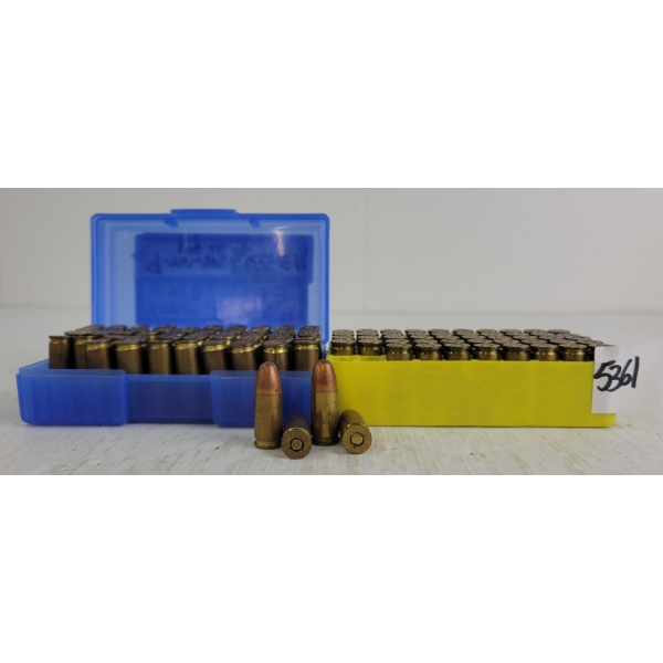 AMMO: 100X WWII 9MM LUGER