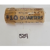 Image 4 : ROLL OF CDN 25 CENT SILVER PCS - INCL 1953
