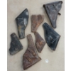 Image 3 : LOT OF 8 - UNMARKED LEATHER HANDGUN HOLSTERS
