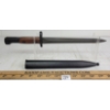 Image 4 : EGYPTIAN CONTRACT FN49 DOUBLE EDGED BAYONET W/ SCABBARD