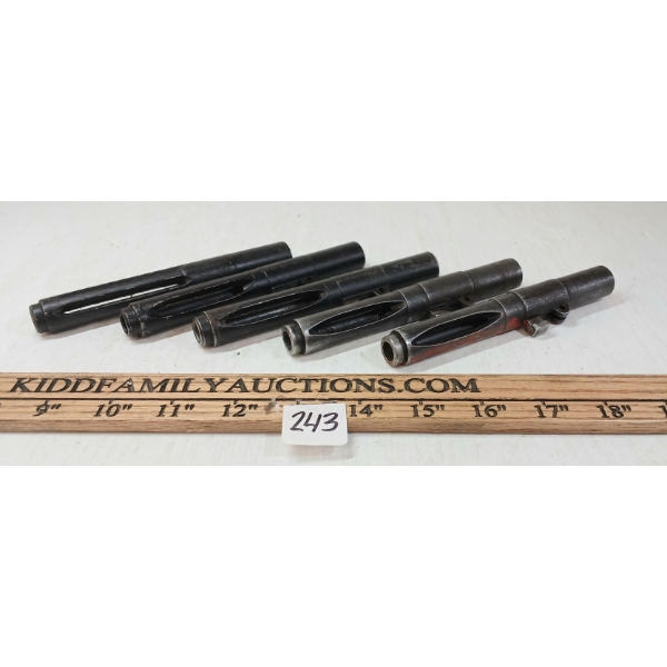 LOT OF 5 - BRITISH FLASH HIDER MUZZLE DEVICES