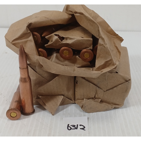 AMMO: 60X 7.62X54R MILITARY RNDS