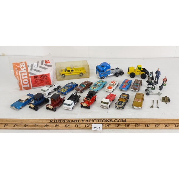 JOB LOT - DIECAST VEHICLES - INCL YATMING, TOMICA & TONKA