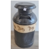 Image 3 : MILK CAN W/ EQUESTRIAN BANNER