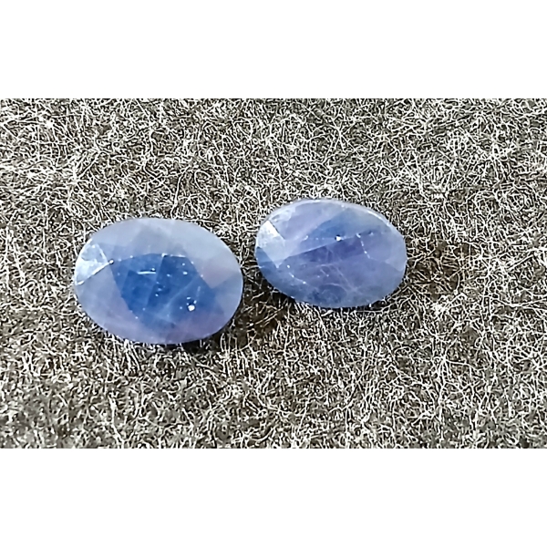 LOT OF 2 - OVAL MIX CUT LOOSE NATURAL MADAGASCAR SAPPHIRES ($13,150 APPRAISAL)