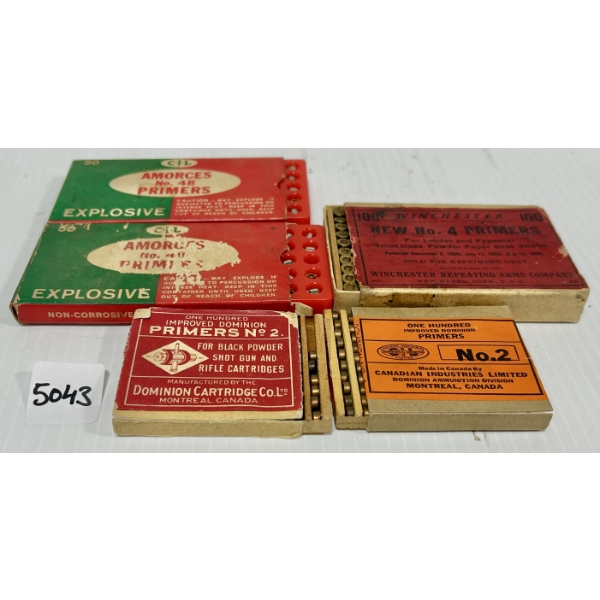 PRIMERS: 272X MIXED VINTAGE PRIMERS