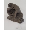 Image 4 : FIGHTING MOUNTAIN LIONS BY J. CHESTER - BRONZE(?)