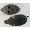 Image 6 : LOT OF 2 - GOLDEN EYED DECOY DUCKS 