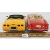 Image 8 : LOT OF 2 - MIRA & UT DIECAST CORVETTE CONVERTIBLE MODELS 