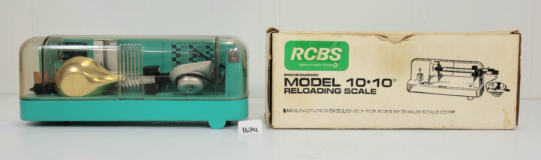 RCBS MODEL 10.10 RELOADING SCALE