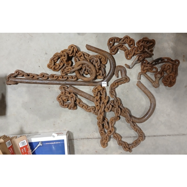 JOB LOT - TOW TRUCK CHAINS