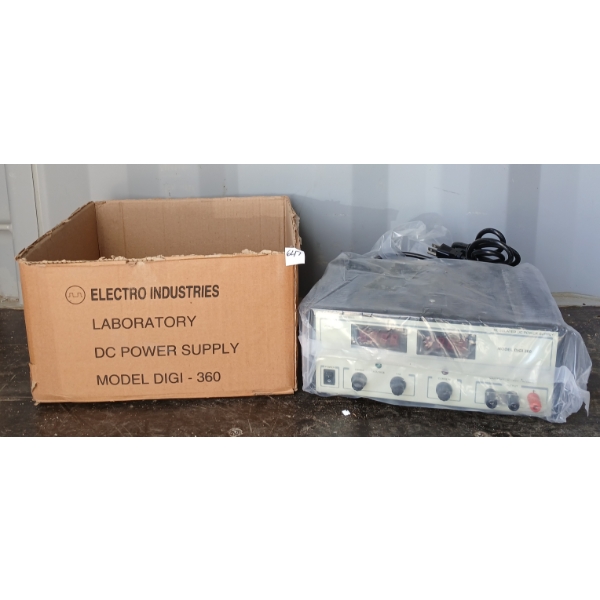 ELECTRO INDUSTRIES LABORATORY DC POWER SUPPLY - MODEL DIGI-360