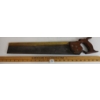 Image 2 : 1870'S ENGLISH BRASS BACKED TENON SAW