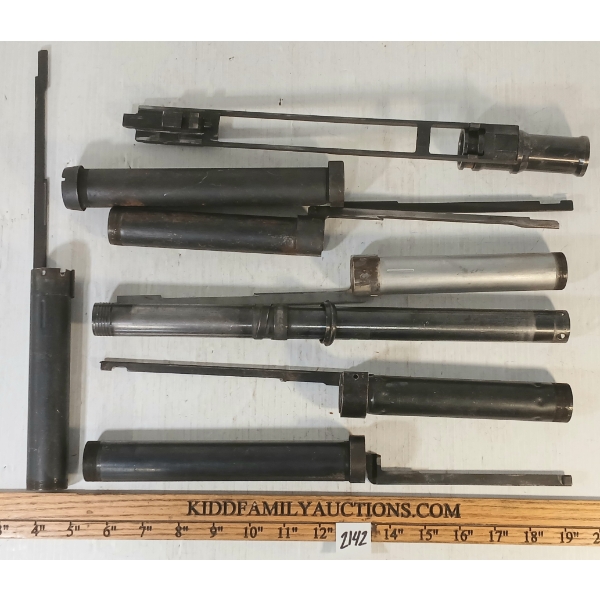 LOT OF 8 - PUMP SHOTGUN ACTION BARS