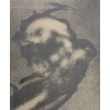 Image 2 : "PROFIL" BY ANTONI TAPIES - FRAMED LITHOGRAPHED PRINT