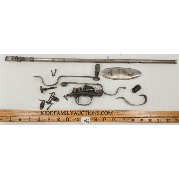 JOB LOT - COOEY PARTS, MARLIN M43 TRIGGER ASSEMBLY, MOSSBERG 51M MAG TUBE, ETC