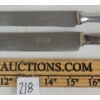 Image 3 : LOT OF 3 - STERLING SILVER GERMAN ROSTFREI KNIVES & SPOON