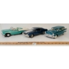 Image 1 : LOT OF 3 - ERTL & ROAD TOUGH DIECAST MODELS - 1956 BEL-AIR - 1957 NOMAD & 1970 CHEVELLE