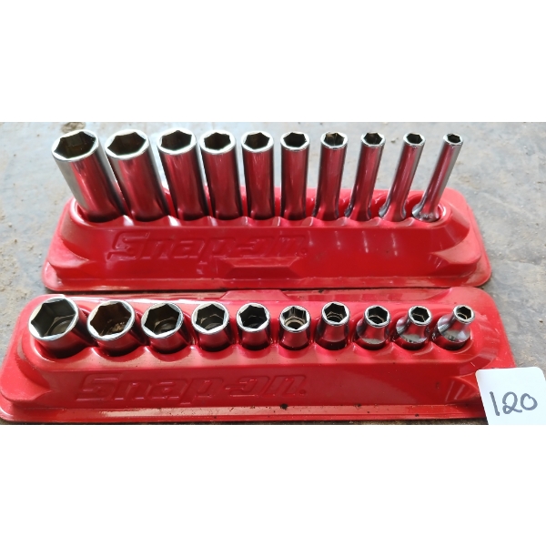 LOT OF 2 - SNAP ON SOCKET SETS 