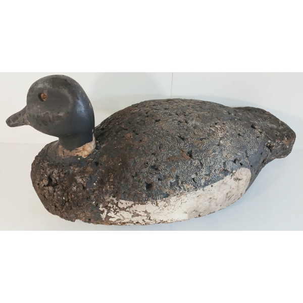 CORK BODIED DECOY DUCK BY R.D. HENDERSON