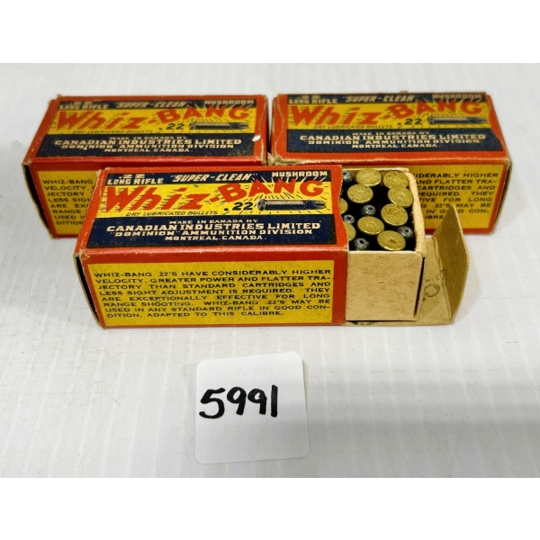 AMMO: 150X CIL WHIZ-BANG .22 LR