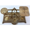 Image 4 : ENGLISH VICTORIAN BRASS POSTAL SCALE 