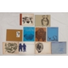 LOT OF 10 - 1960's & 70's ESKIMO PRINTS & MIXED MEDIA COLLECTIONS