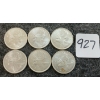 Image 1 : LOT OF 6 - 1968 CDN 25 CENT COINS