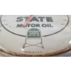 Image 2 : LOT OF 2 - QUAKER STATE MOTOR OIL THERMOMETER & PLASTIC SIGN