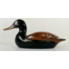 Image 3 : GOLDEN EYED DECOY DUCK W/ FLORAL DESIGN - SIGNED